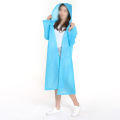Plastic Target Transparent Protect Adult Emergency Waterproof Disposable Raincoat